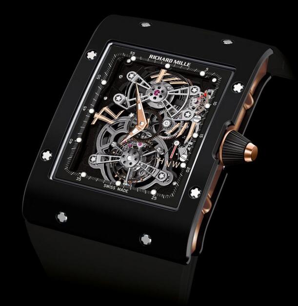 Replica RICHARD MILLE Limited Editions RM 017 BLACK CERAMIC watch